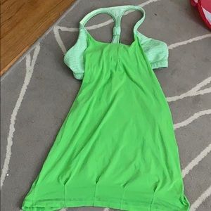 Lululemon practice freely tank gingham